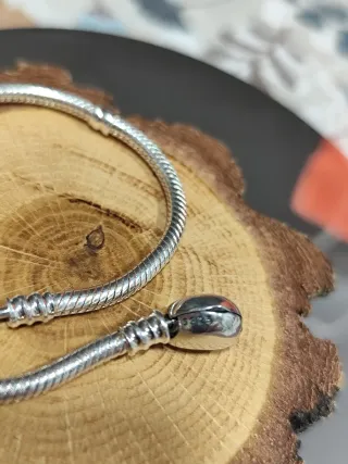 Pulsera Plata 925 Corazón