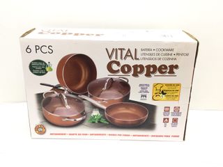 Batería de Cocina Vital Copper 6 Piezas