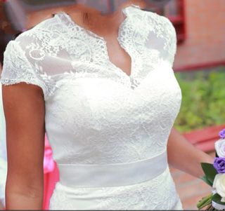 Vestido de Novia Vertice Gala XS Encaje