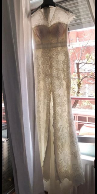 Vestido de Novia Vertice Gala XS Encaje
