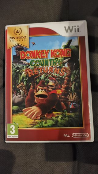 Wii Donkey Kong Country Returns Nintendo Selects