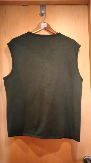 Chaleco Burberry Verde Oliva Talla M