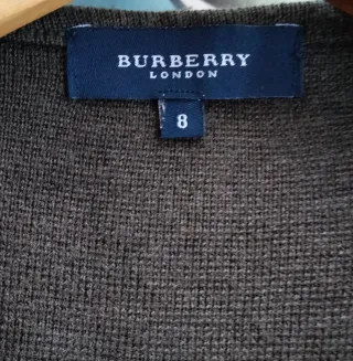 Chaleco Burberry Verde Oliva Talla M