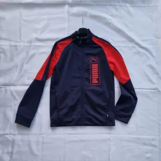 Felpa Puma Uomo Blu/Rosso Taglia M