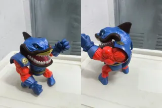 Lote 8 Figuras Street Sharks Vintage Años 90
