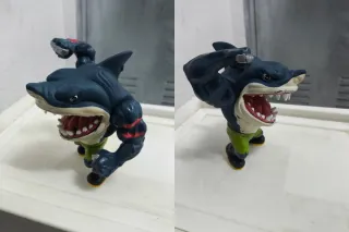 Lote 8 Figuras Street Sharks Vintage Años 90
