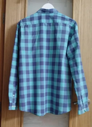 Camisa cuadros hombre Talla L