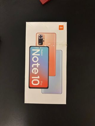 Xiaomi Redmi Note 10 Pro Naranja/Plateado