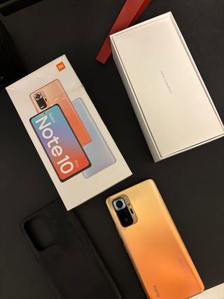 Xiaomi Redmi Note 10 Pro Naranja/Plateado