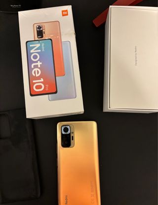 Xiaomi Redmi Note 10 Pro Naranja/Plateado
