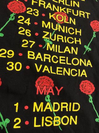 Camiseta Quireboys Tour Europe 1993