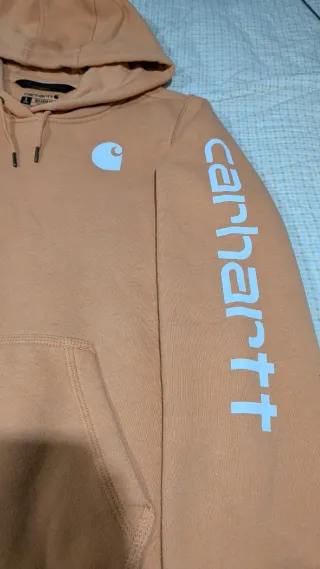 Sudadera Carhartt Naranja Talla L