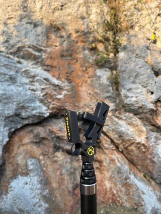 Pertiga escalada - caña chapar escalada - Negro