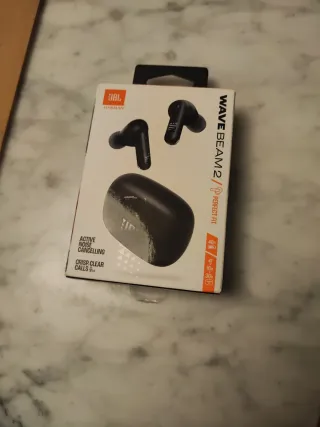 JBL Wave Beam 2 Auriculares True Wireless Negros