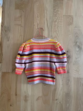 Jersey de rayas multicolor