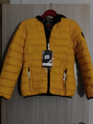 Chaqueta Geographical Norway Mujer Amarilla Nueva