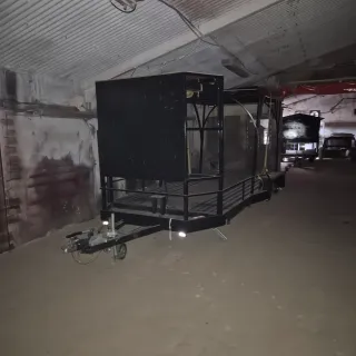 Remolque coche con espacio superior