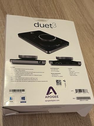Apogee Duet 3 Interfaz Audio USB C