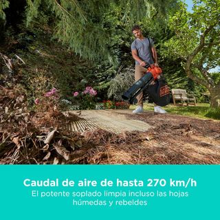 BLACK+DECKER Sopladora, Aspiradora y Trituradora
