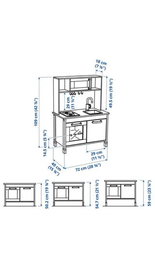 Cucina per bambini in legno Duktig di IKEA