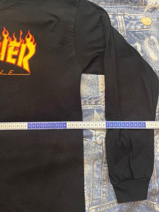 Camiseta de manga larga Thrasher Magazine Flame