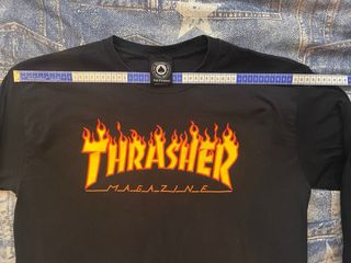Camiseta de manga larga Thrasher Magazine Flame