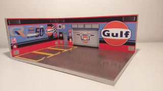 Diorama Garaje Gulf