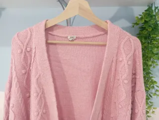 Cárdigan River Island Rosa Talla L