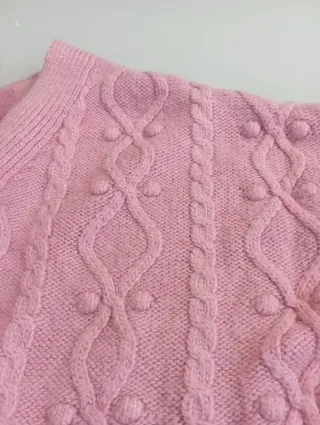 Cárdigan River Island Rosa Talla L