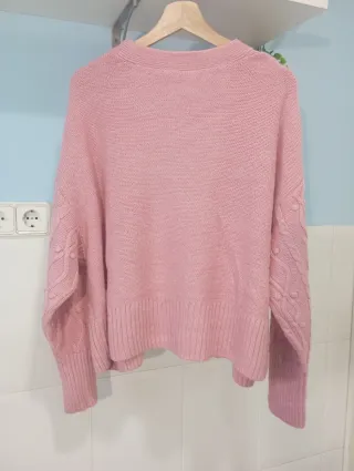 Cárdigan River Island Rosa Talla L