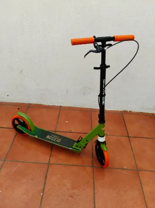 Patinete Olsson Verde y Naranja