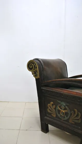Antiguo sillón de farmacia S.XIX