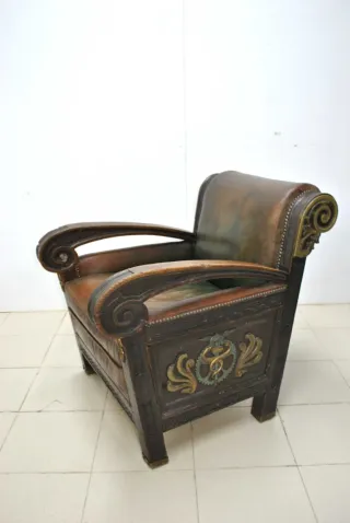 Antiguo sillón de farmacia S.XIX