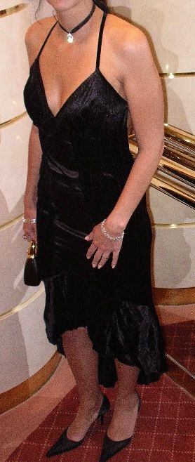 Vestido de cóctel de lujo