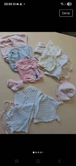 Lote Ropa Bebé Recién Nacido