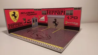 Diorama Taller Ferrari