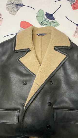 Cazadora Zara Hombre Talla M verde oliva