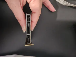 Cerradura antigua dorada