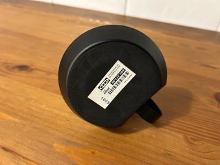 Portavelas madera y metal Ikea