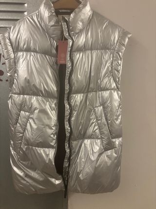 Chaleco plumífero Slow Love Talla S