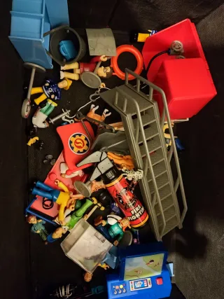 Lote Juguetes Sam el Bombero