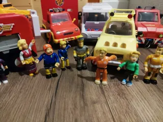 Lote Juguetes Sam el Bombero