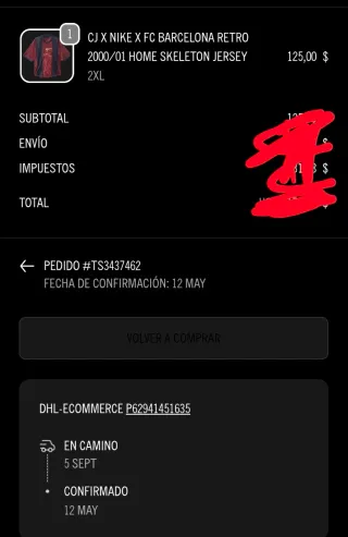 Camiseta FC Barcelona Nike x Travis Scott