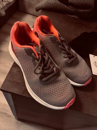Scarpe sportive donna grigio/rosa taglia 39