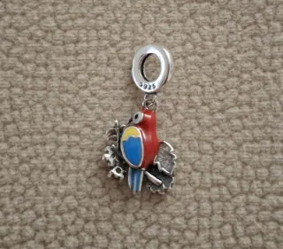 Colgante loro S925 esmaltado