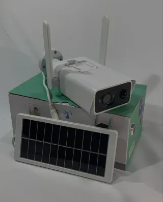 Cámara Solar Exterior WiFi IP66