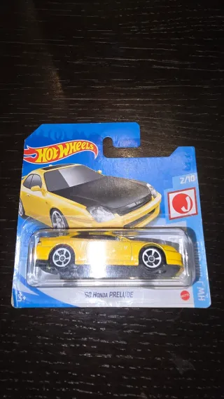 Hot Wheels Honda Prelude Amarillo