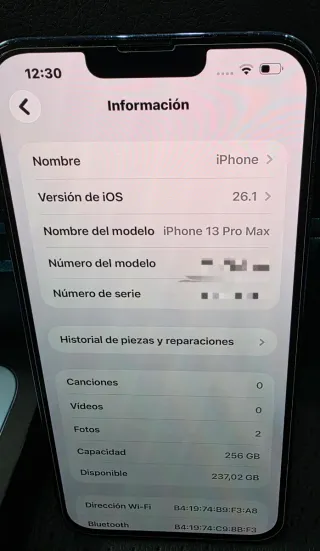 iPhone 13 Pro Max Argento
