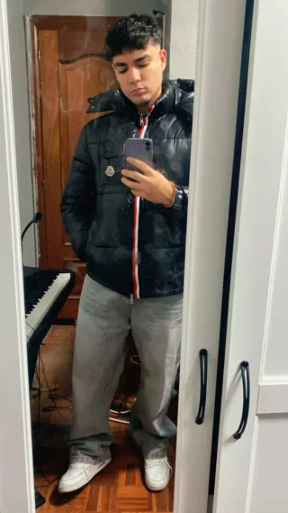 Chaqueta Anorak  Negra Talla XL