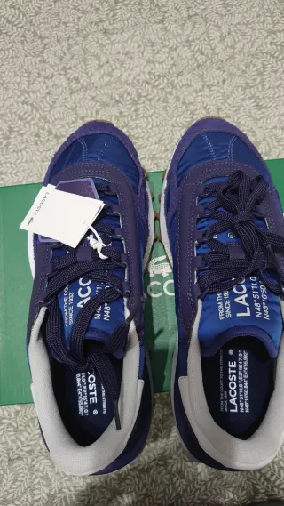 Zapatillas Lacoste Elite Active Azul